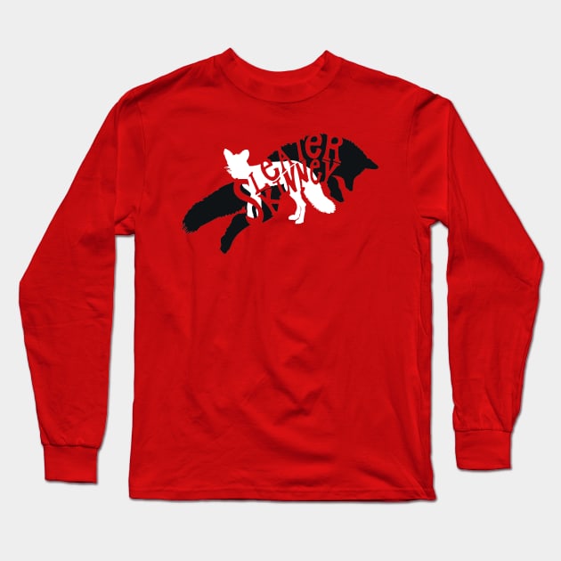 sleater-kinney fox Long Sleeve T-Shirt by Luckythelab